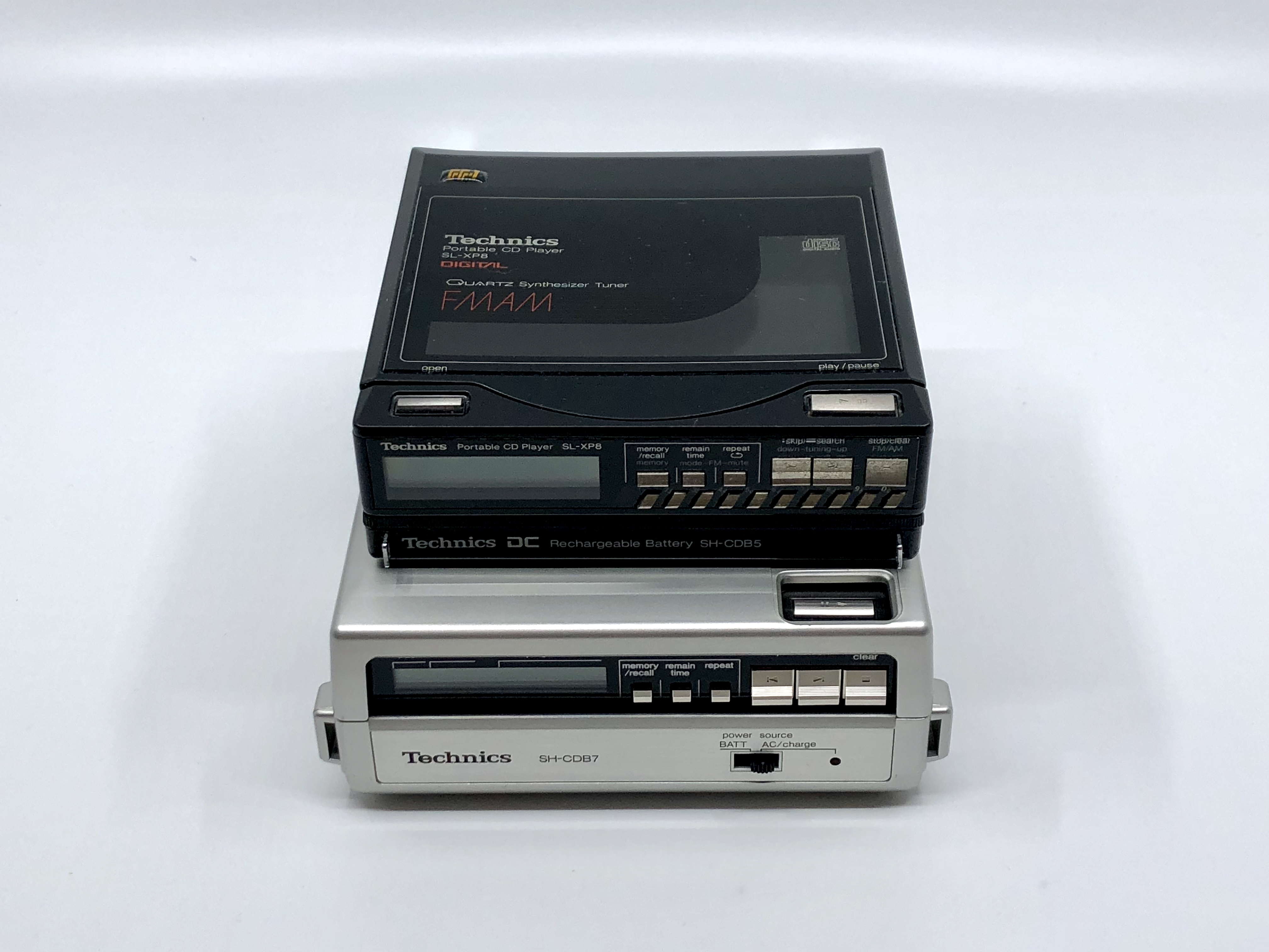Technics SL-XP7, SL-XP8 Comparison