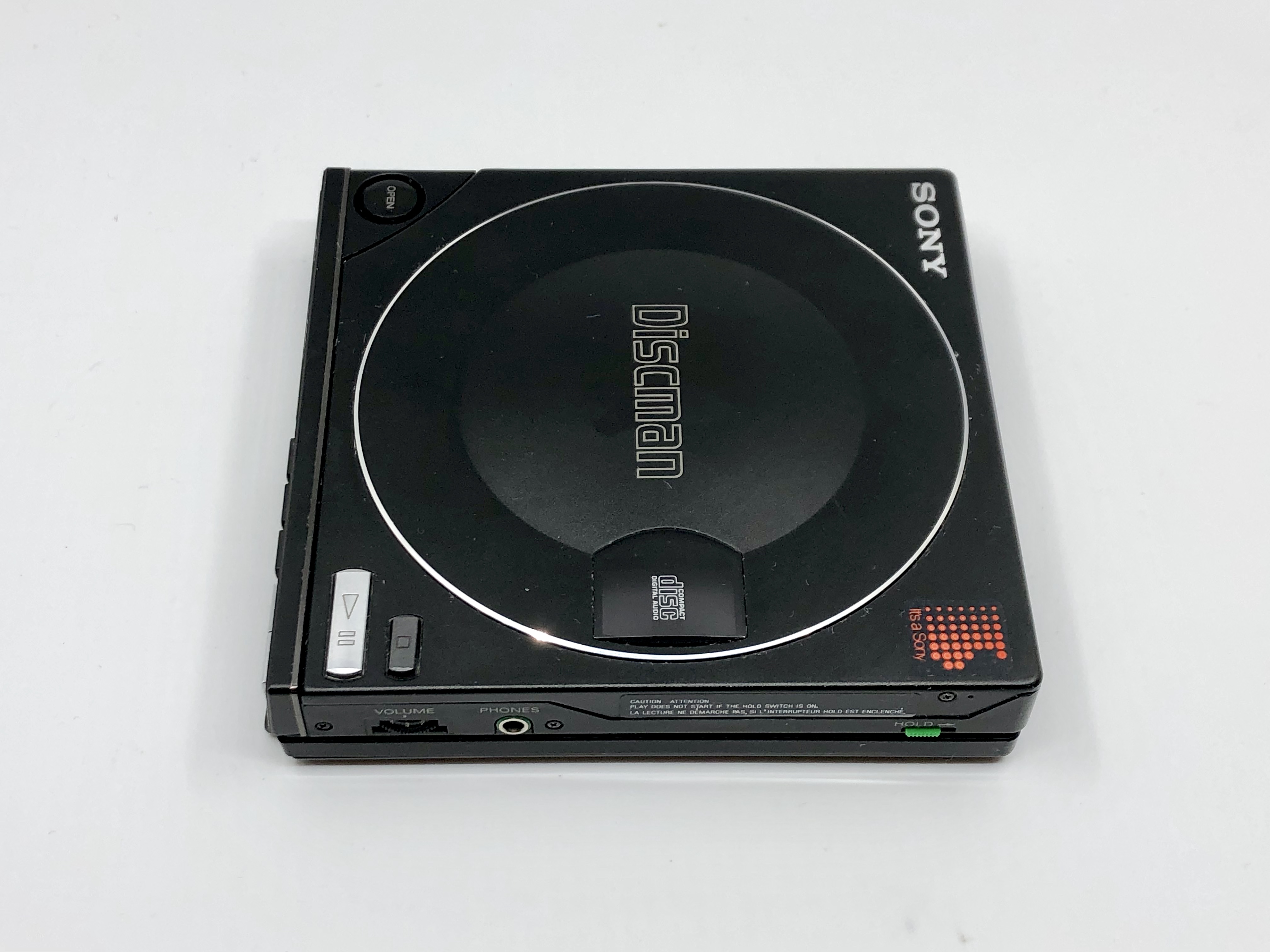 Sony Discman D-10 D-100 Portable CD Player