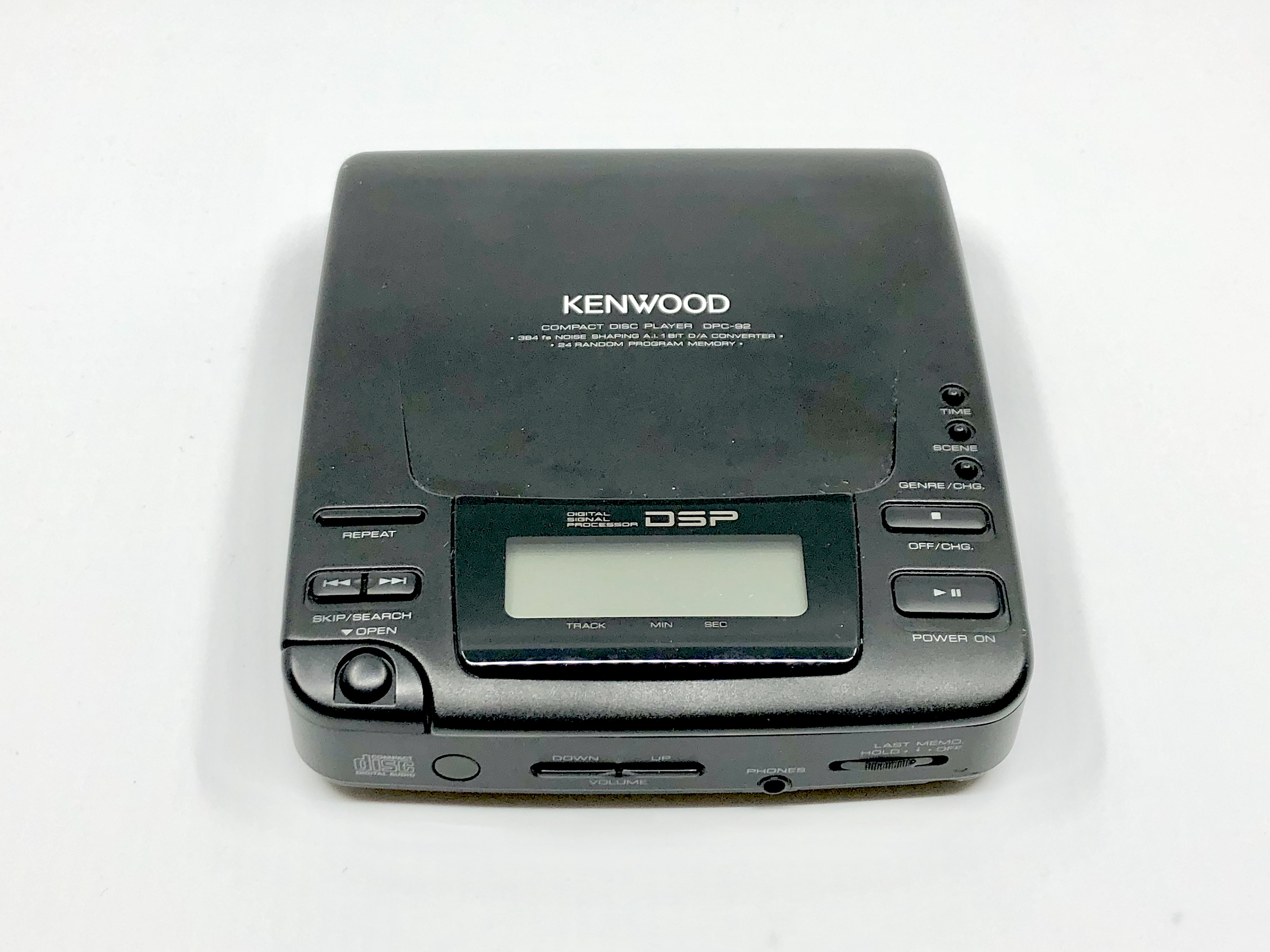 Kenwood DCP-92 Black Portable CD Player