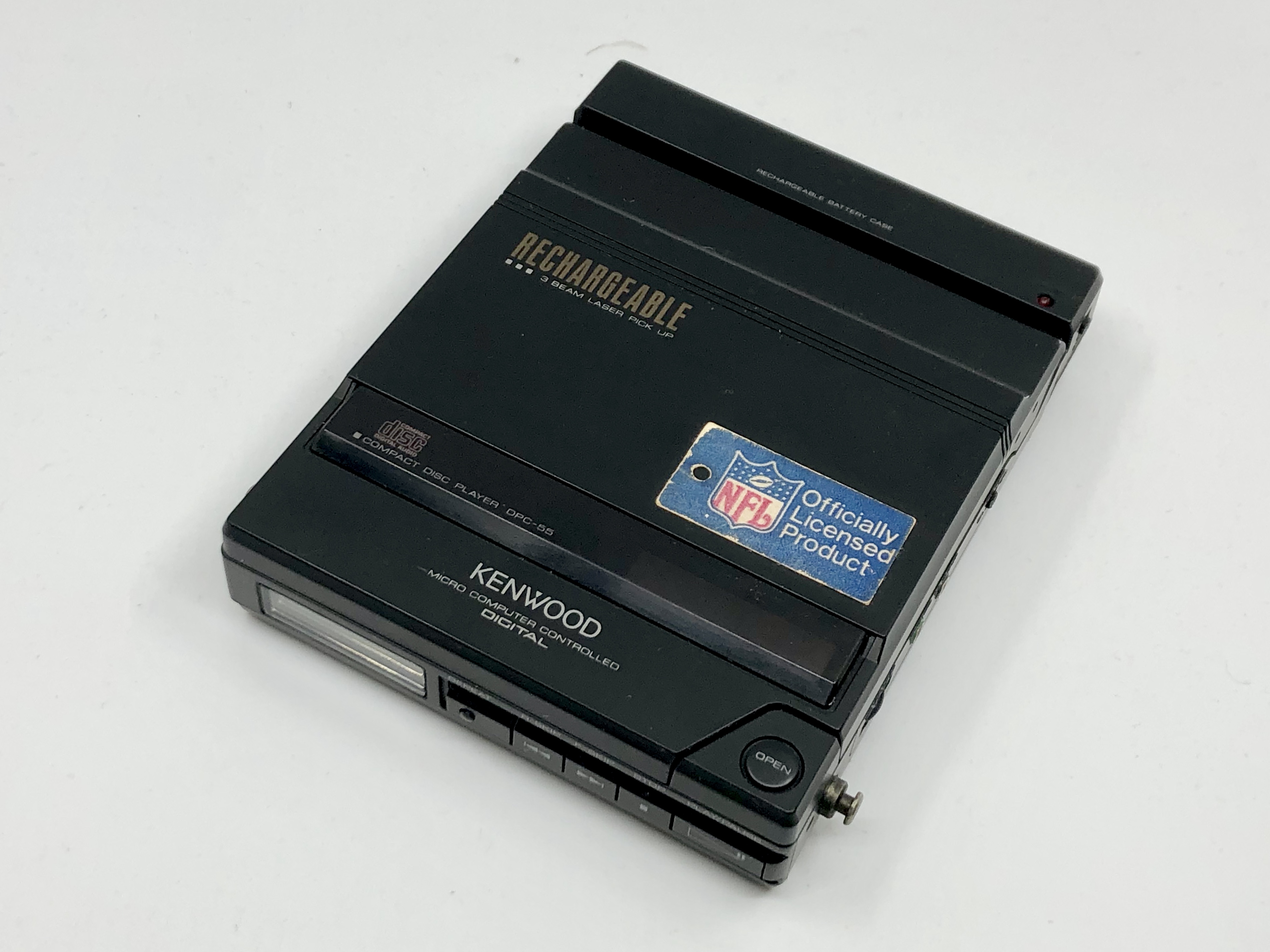 Kenwood DCP-55 Black Portable CD Player