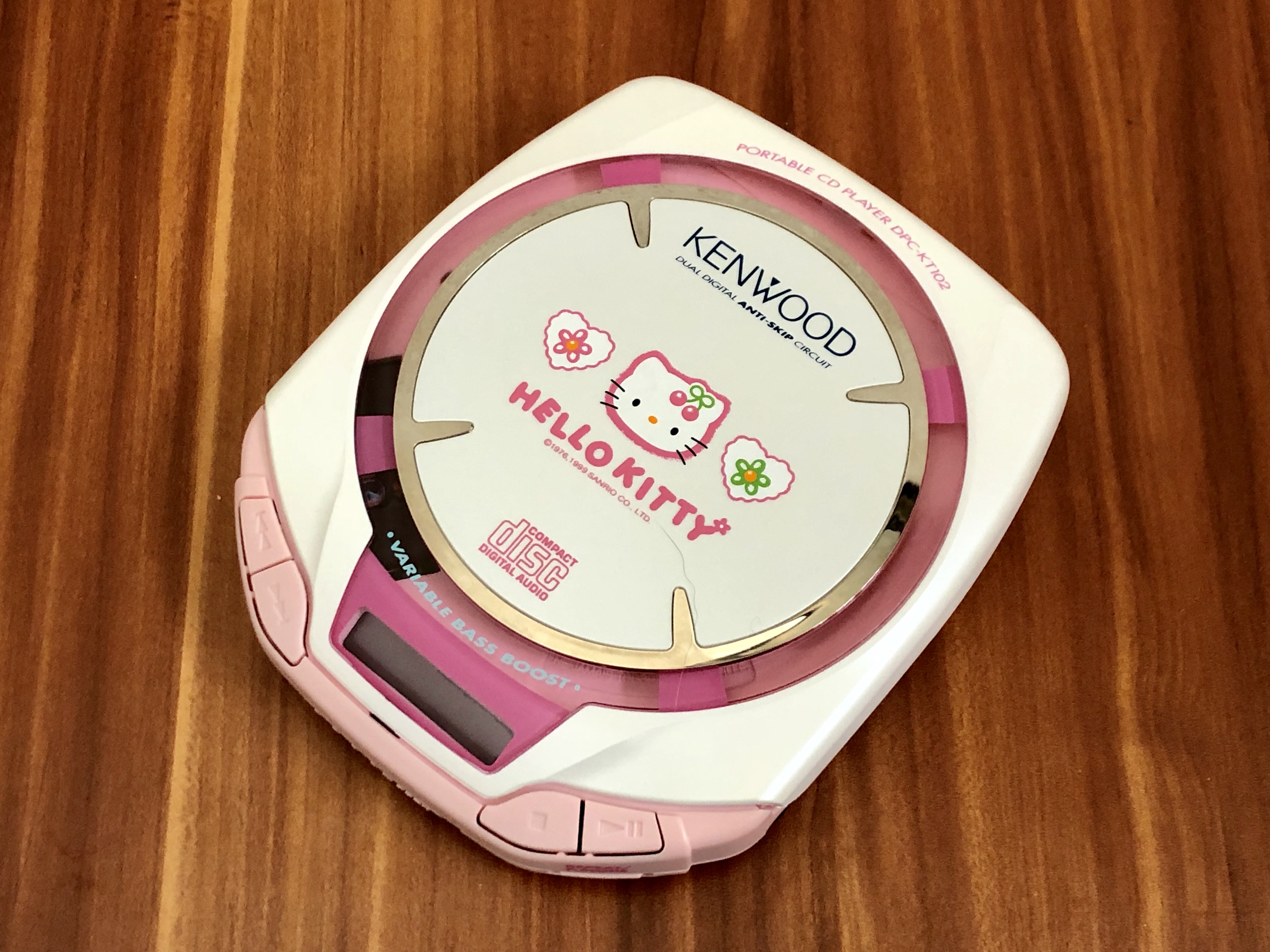【希少】ケンウッド ポータブルCDプレーヤー DPC-KT102 ハローキティ Kenwood DCP-KT102 Hello Kitty Special Edition Portable CD Player