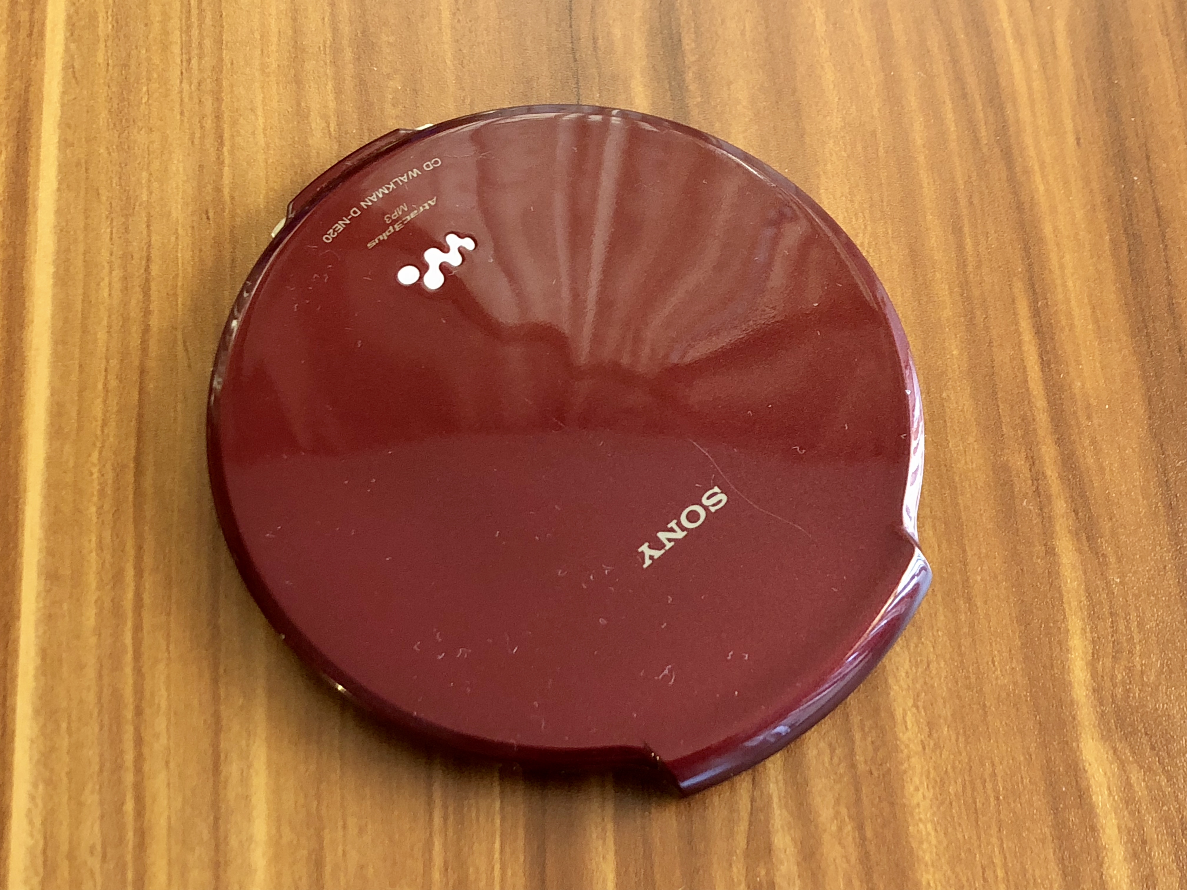 SONY ❤️WALKMAN ポータブルCDプレーヤー D-NE20 レッド Sony CD Walkman D-NE20 Red