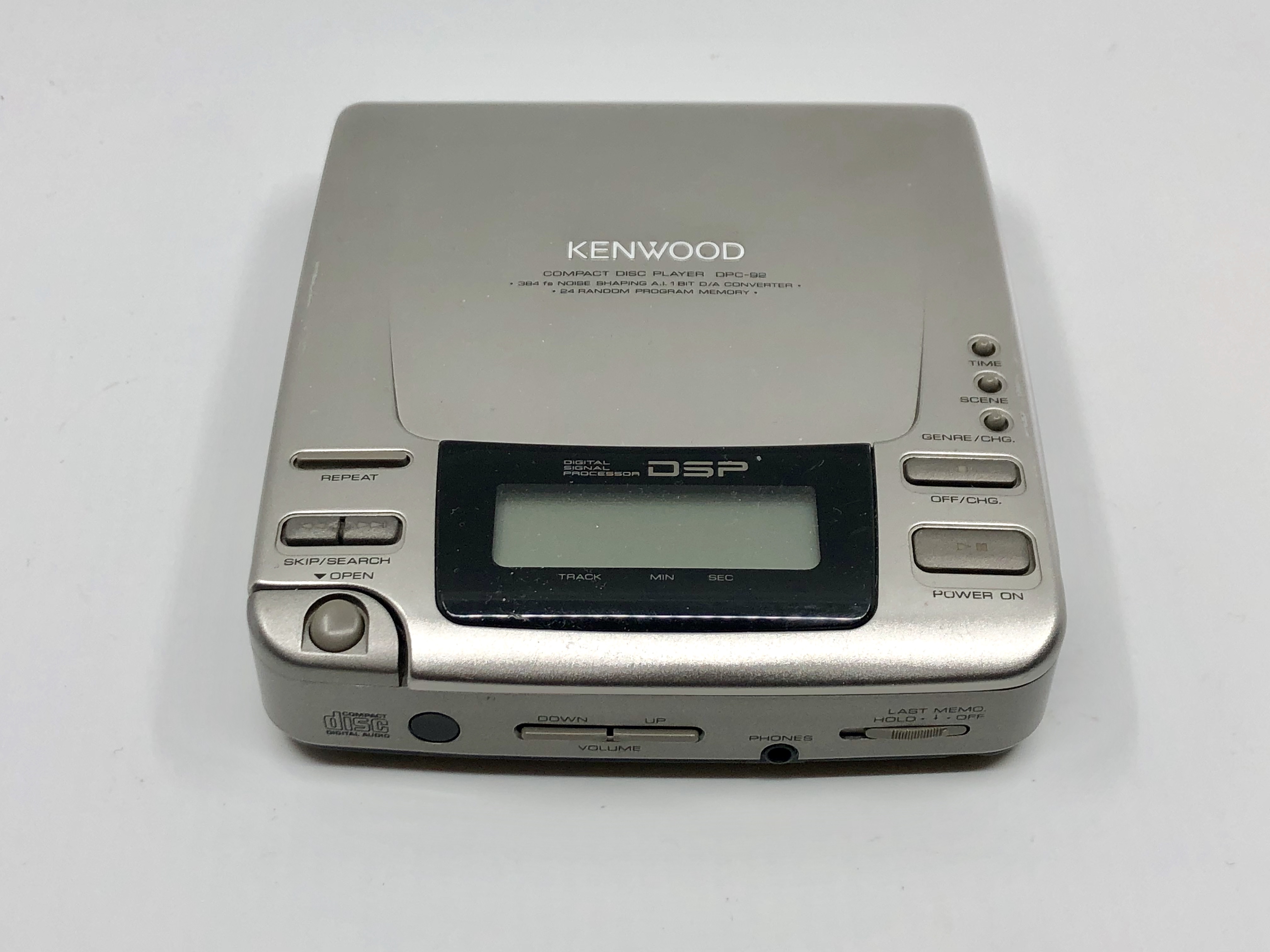 Kenwood DCP-92 Champagne Portable CD Player