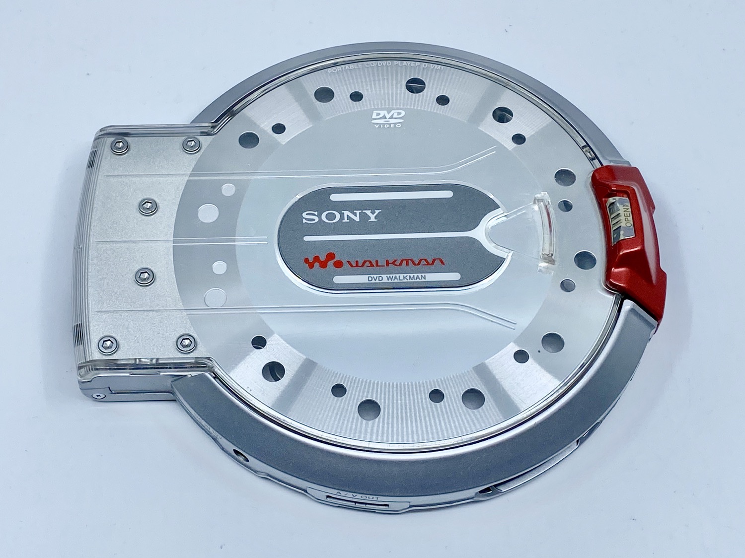 Sony Walkman D-VM1 Red Portable DVD Player