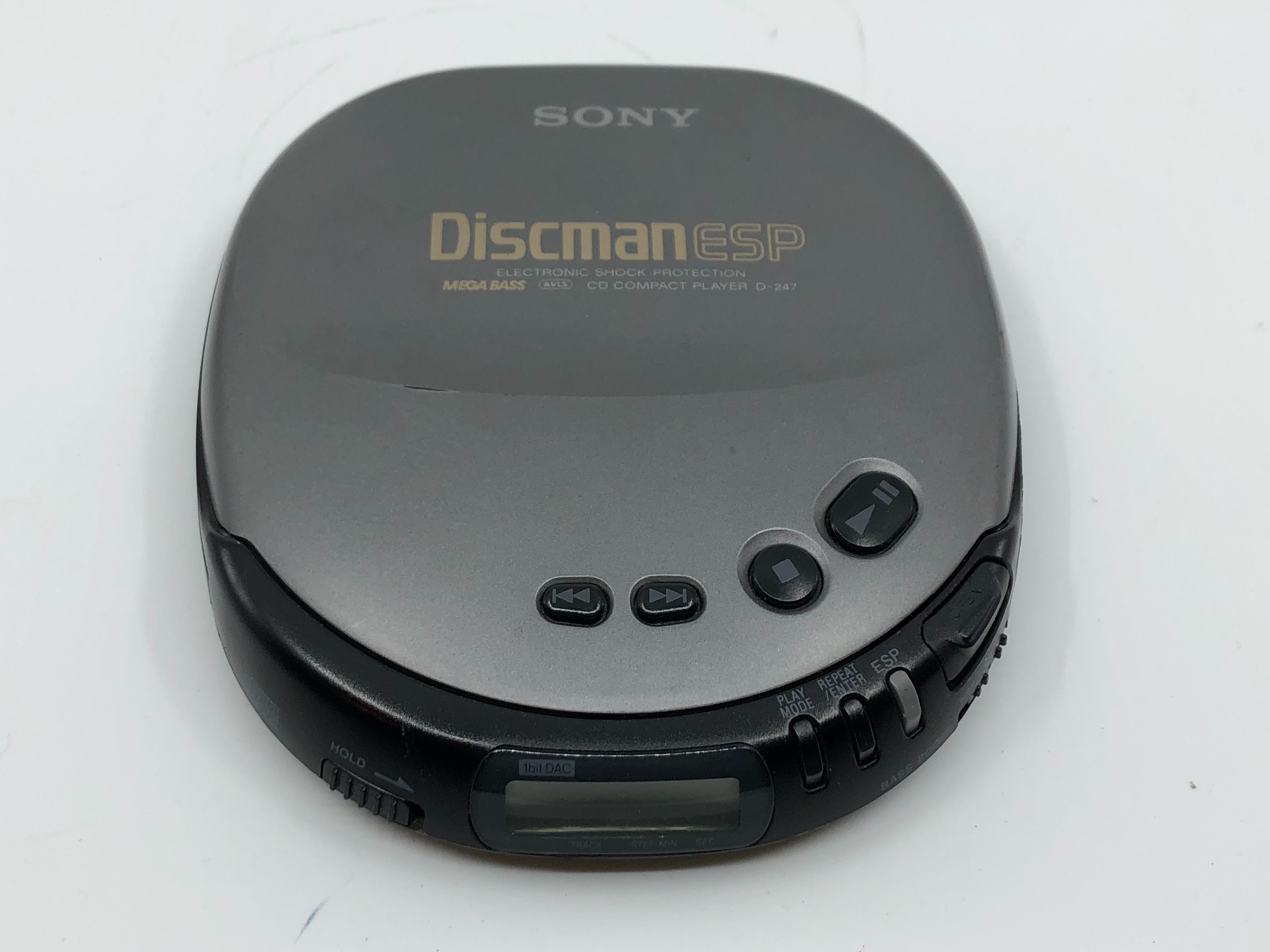 Sony Discman D-247 Portable CD Player