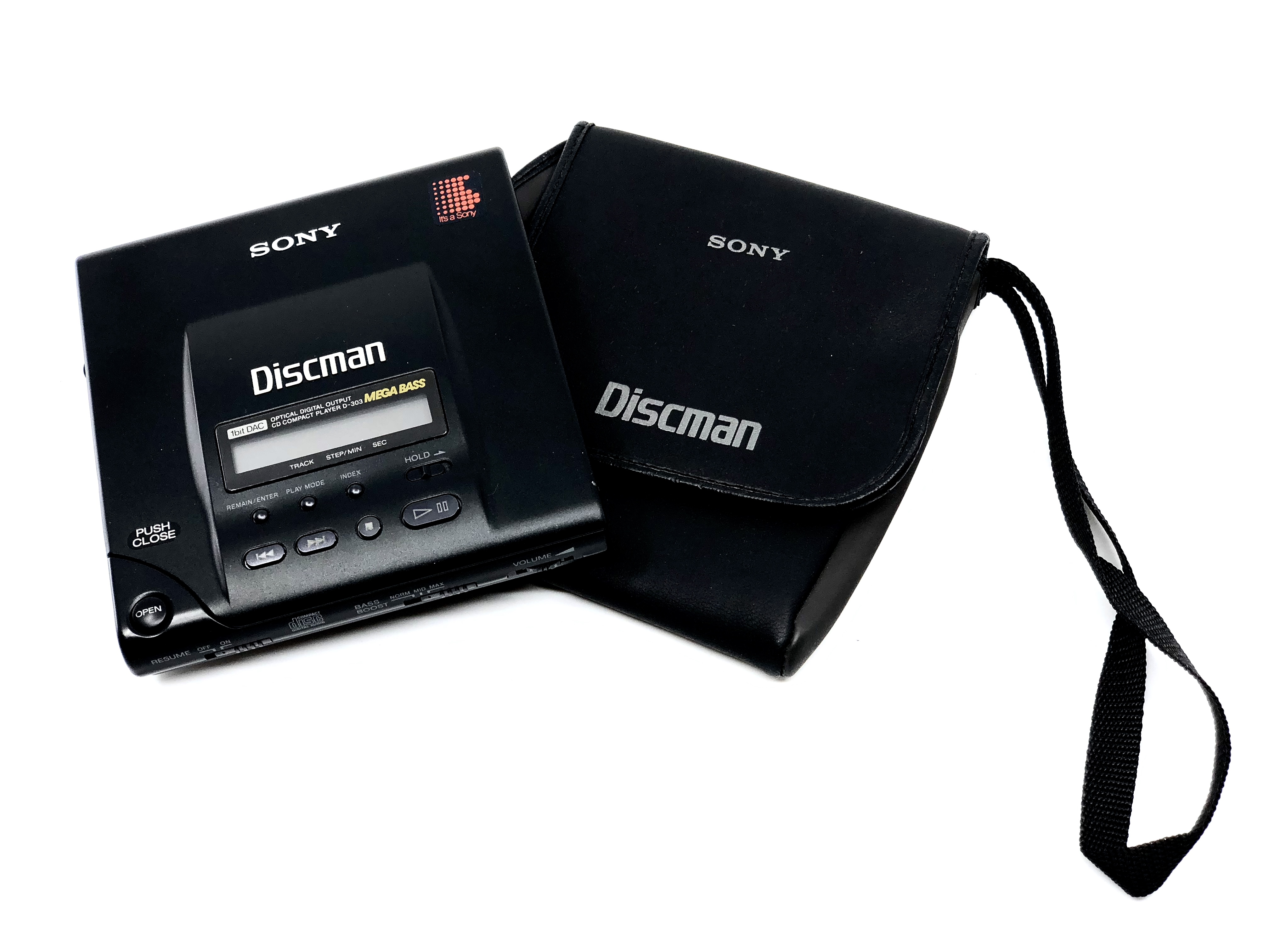Sony Discman D303 Portable CD Player