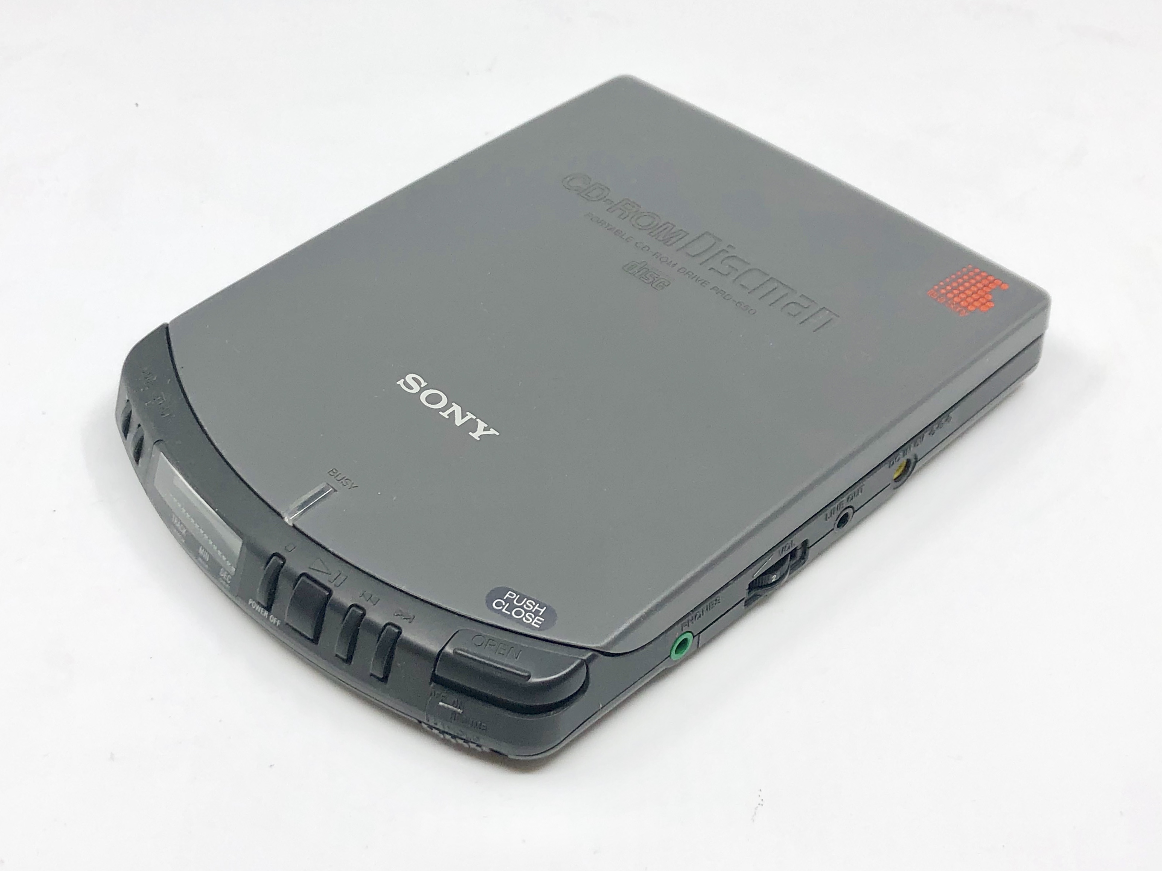 Sony Discman PRD650 Portable CD-ROM Player