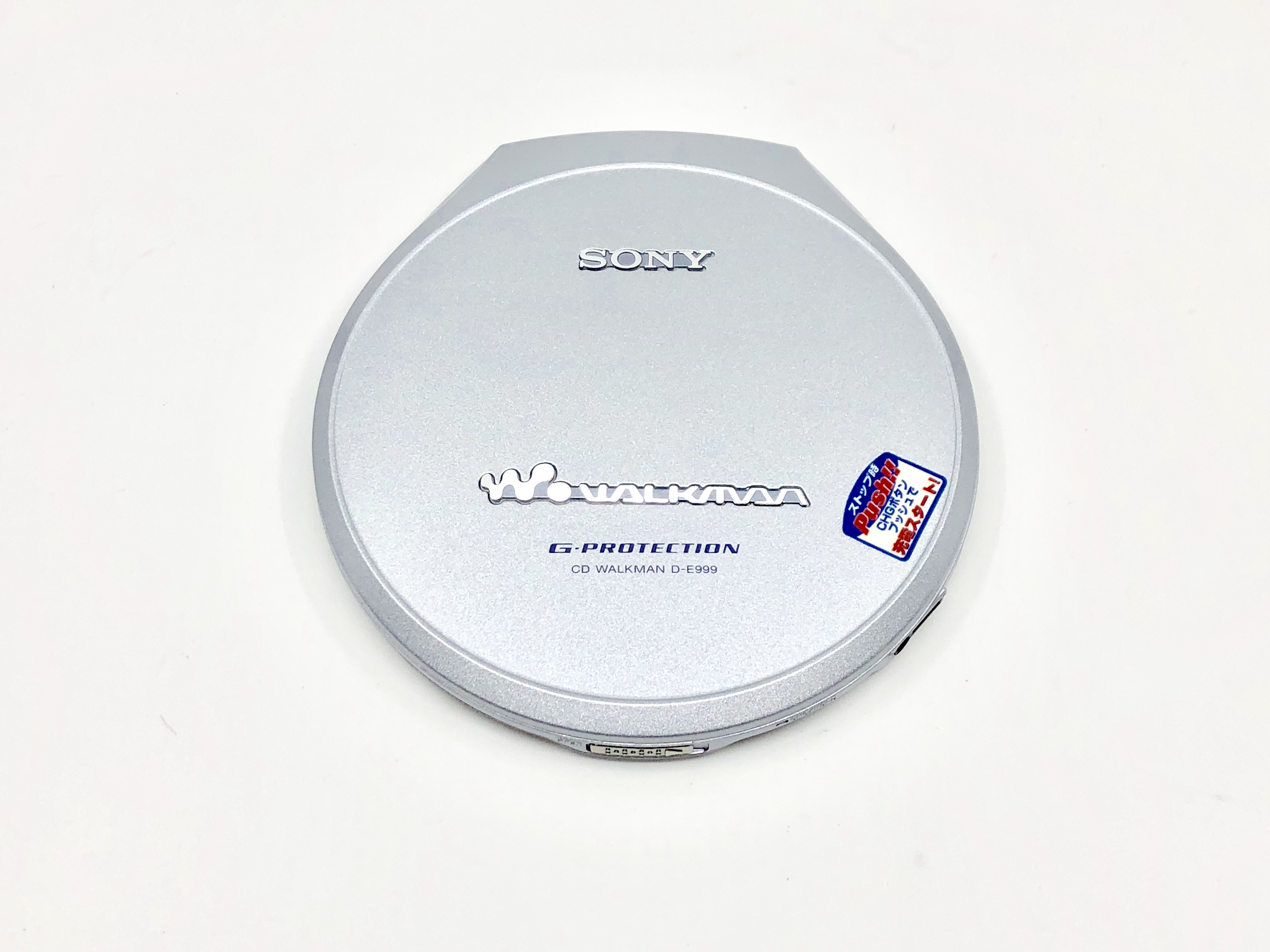 Sony CD Walkman D-E999 Silver Portable CD Player