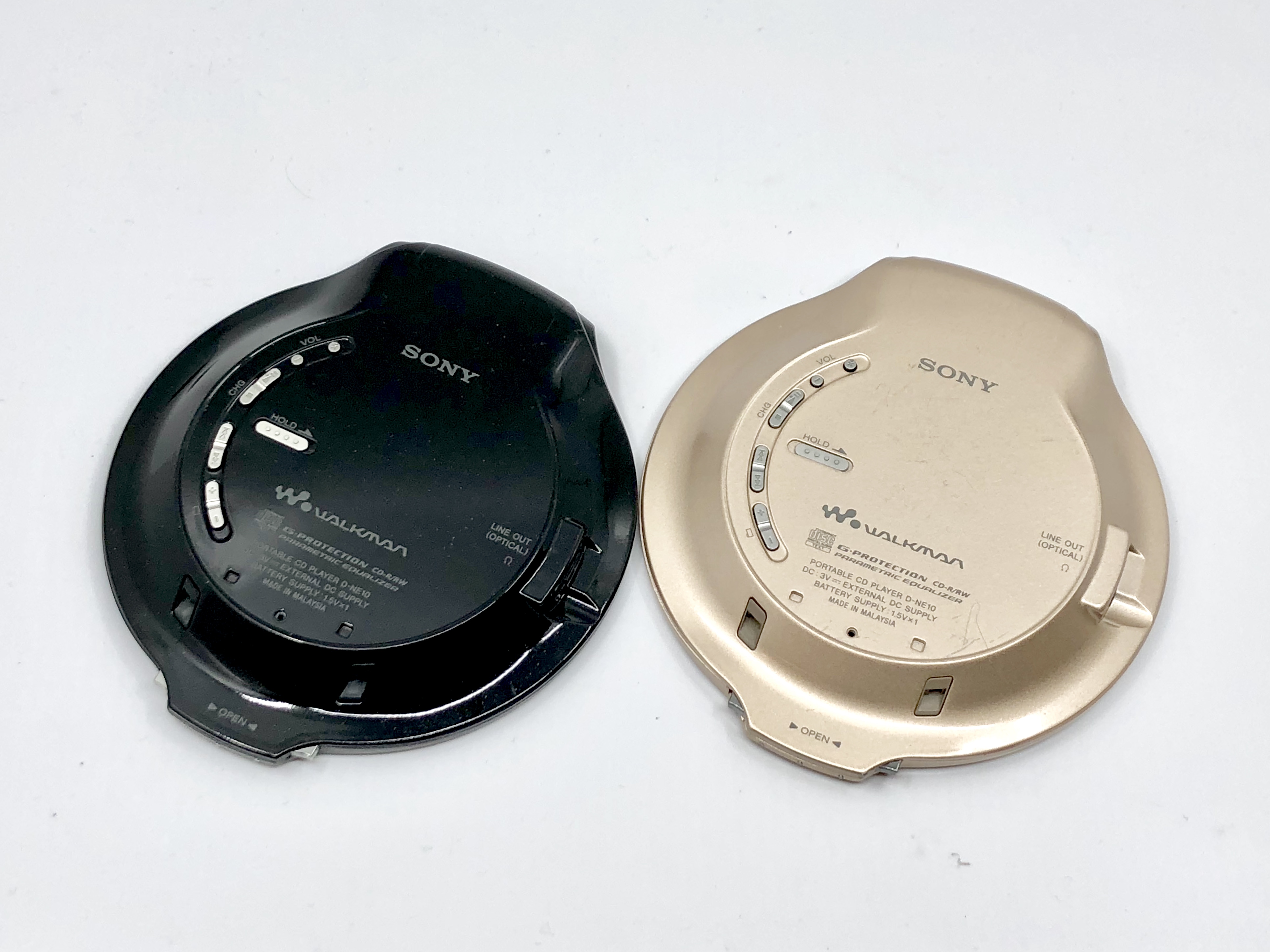 Sony CD Walkman D-NE10 Gold Portable CD Player