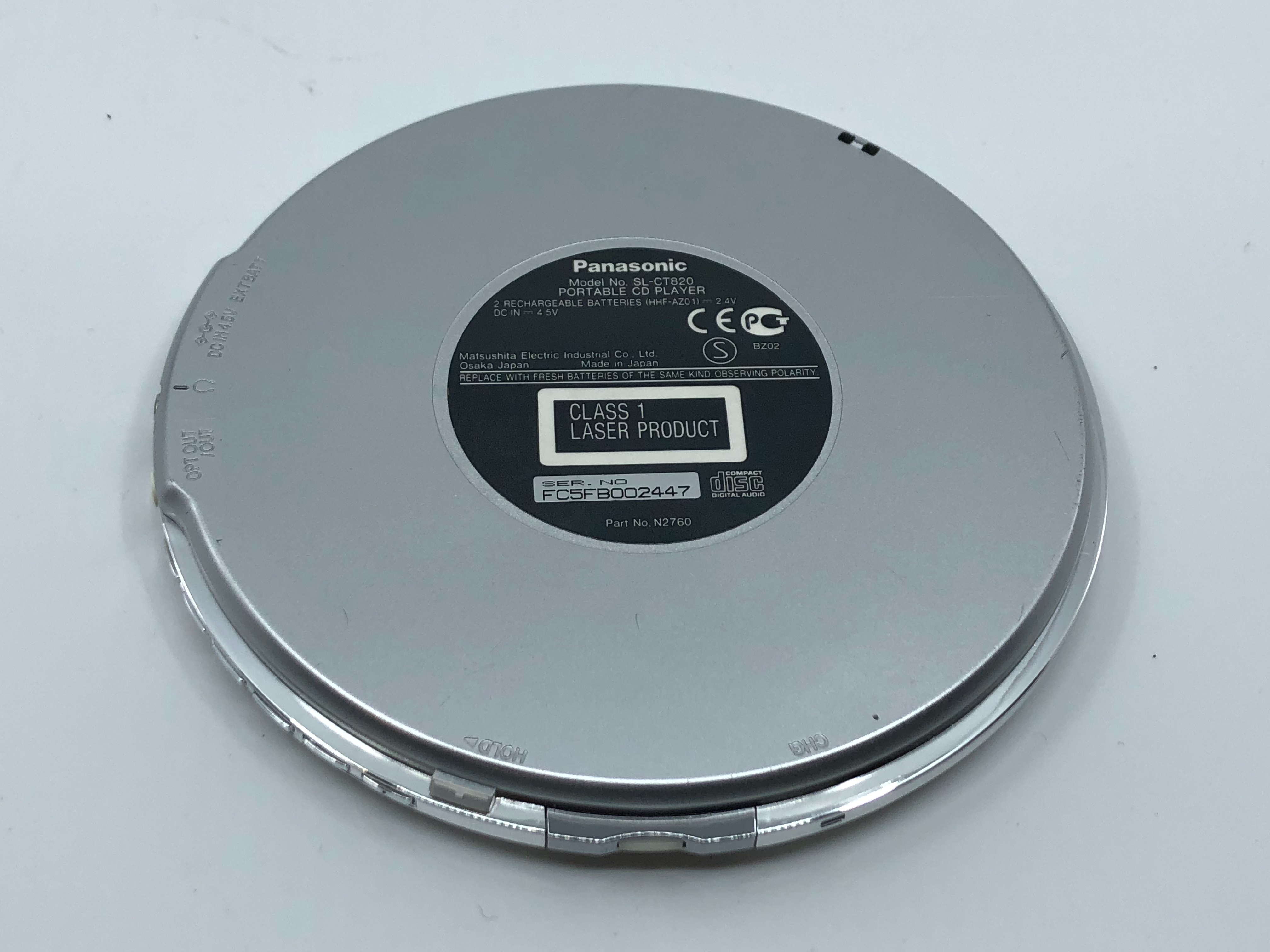 Panasonic SL-CT790 Portable CD Player