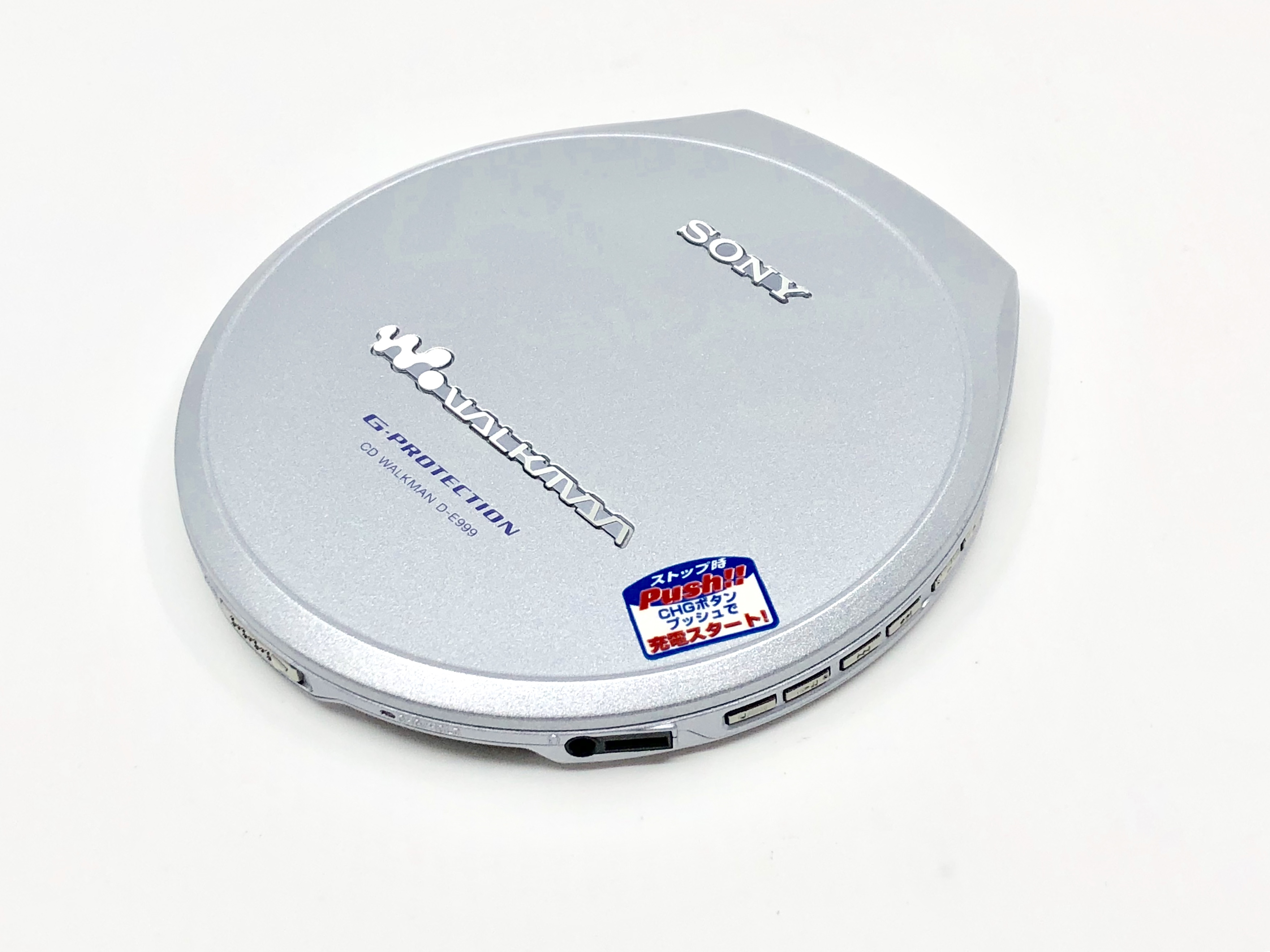 Sony CD Walkman D-E999 Silver Portable CD Player