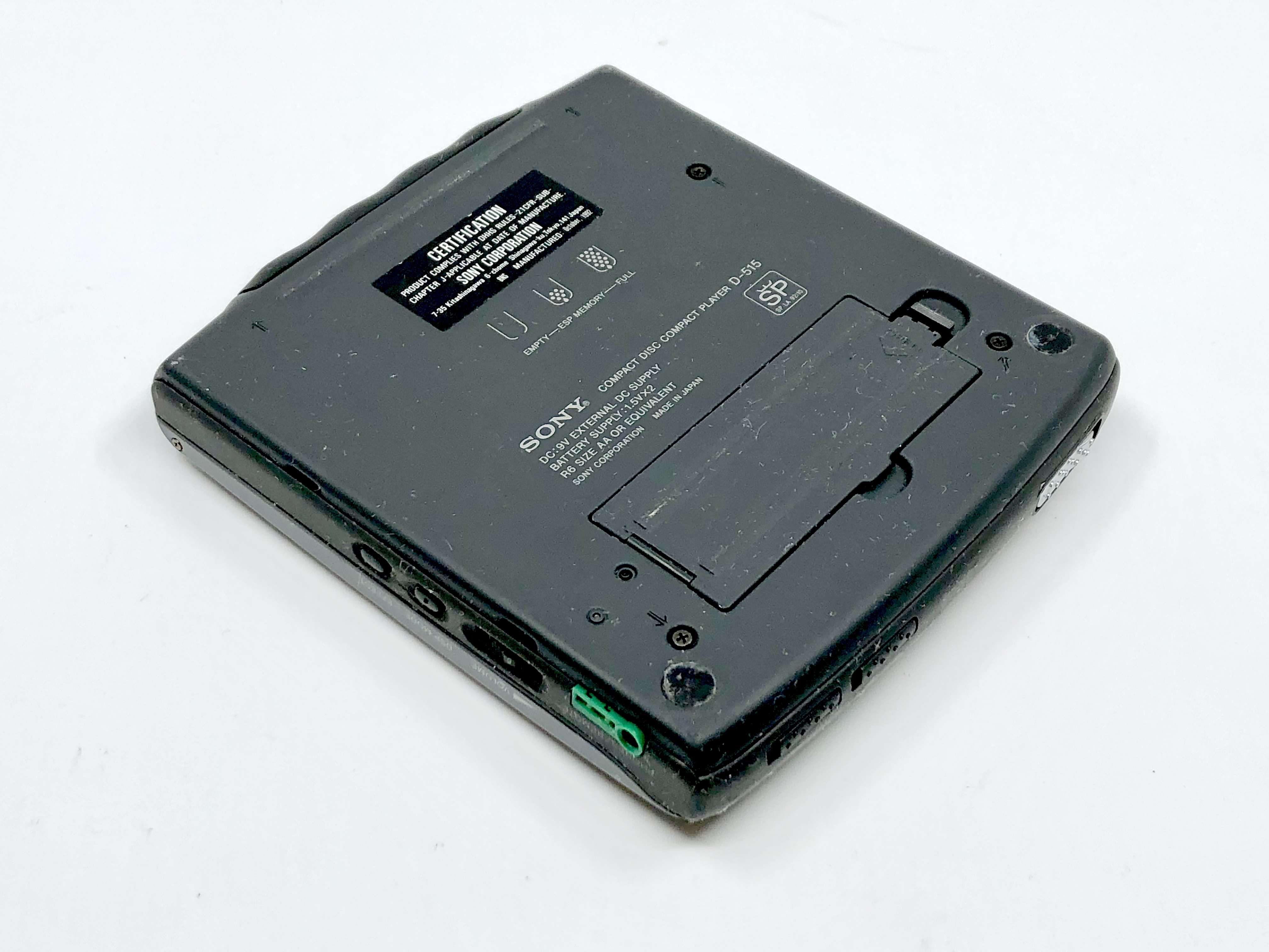 Sony Discman D-515 Portable Compact Disc Player