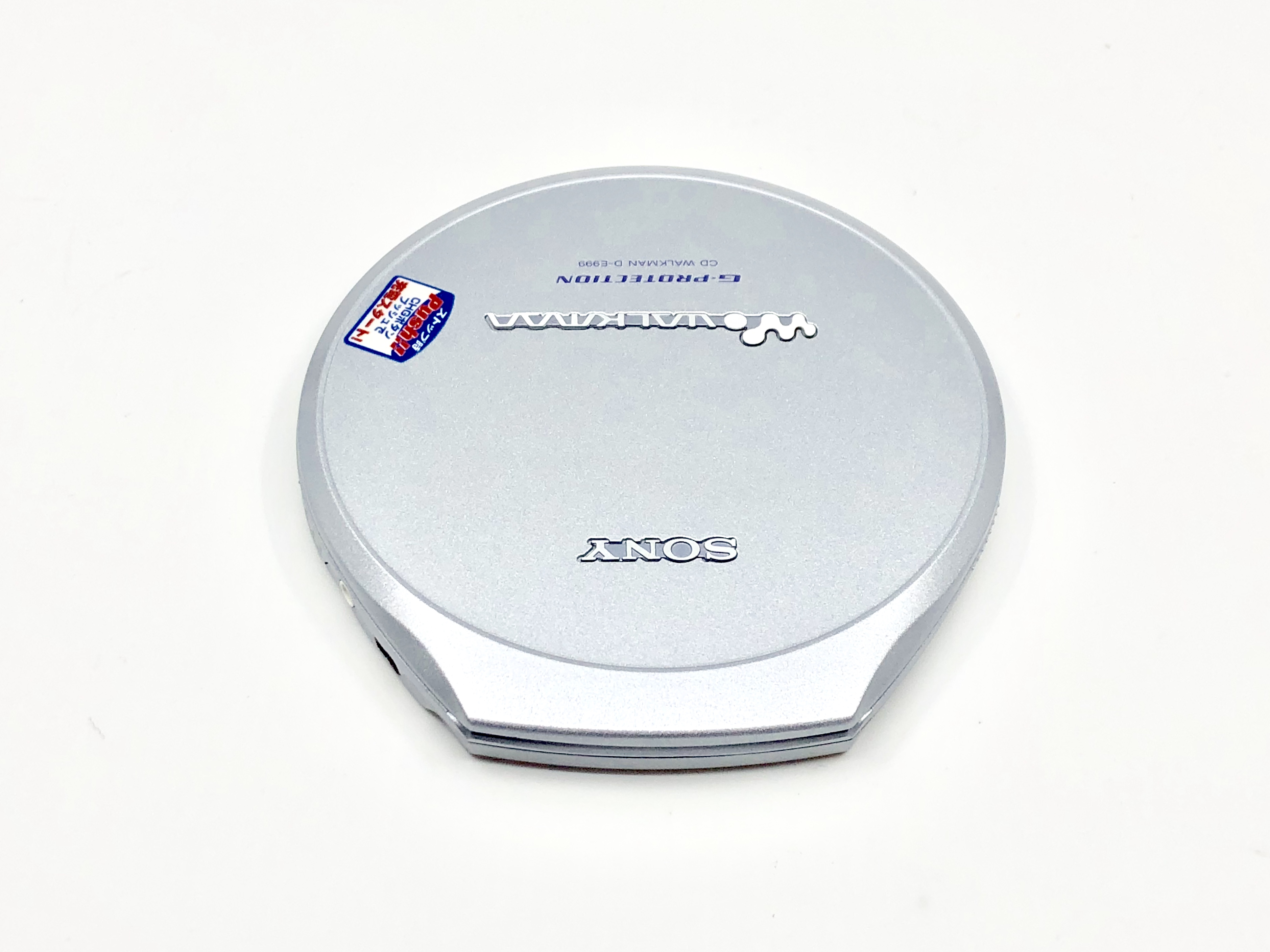 Sony CD Walkman D-E999 Silver Portable CD Player