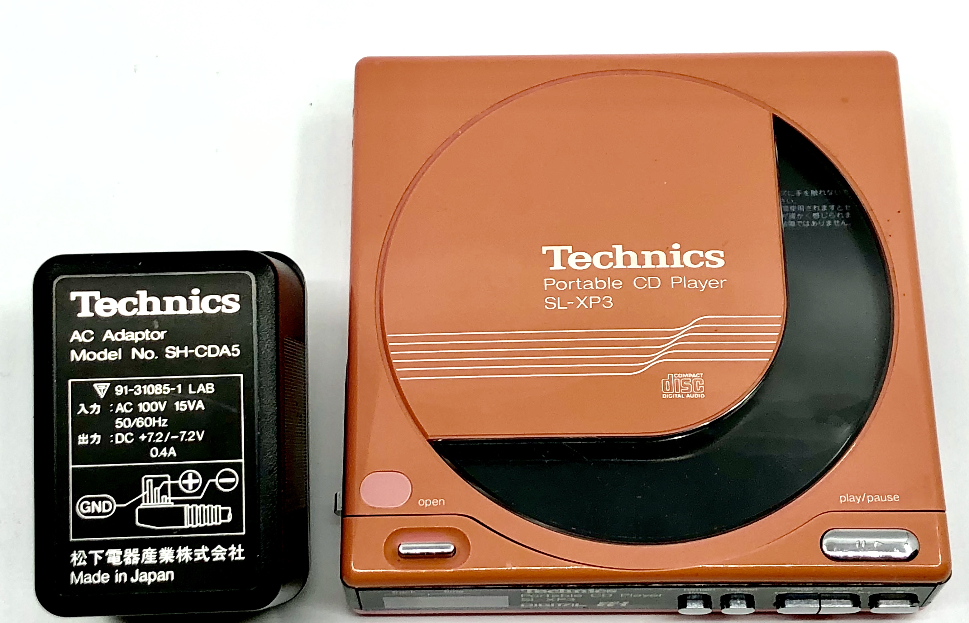 Technics SL-XP3 Red Portable CD Player