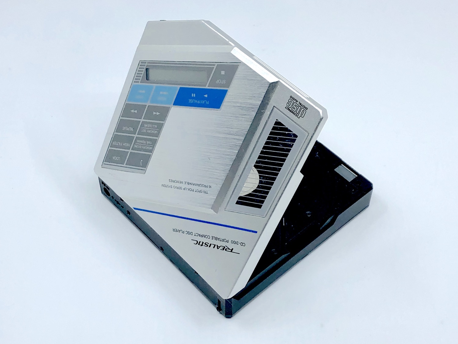 Truepic Cd Realistic CD-3100 Portable CD Player