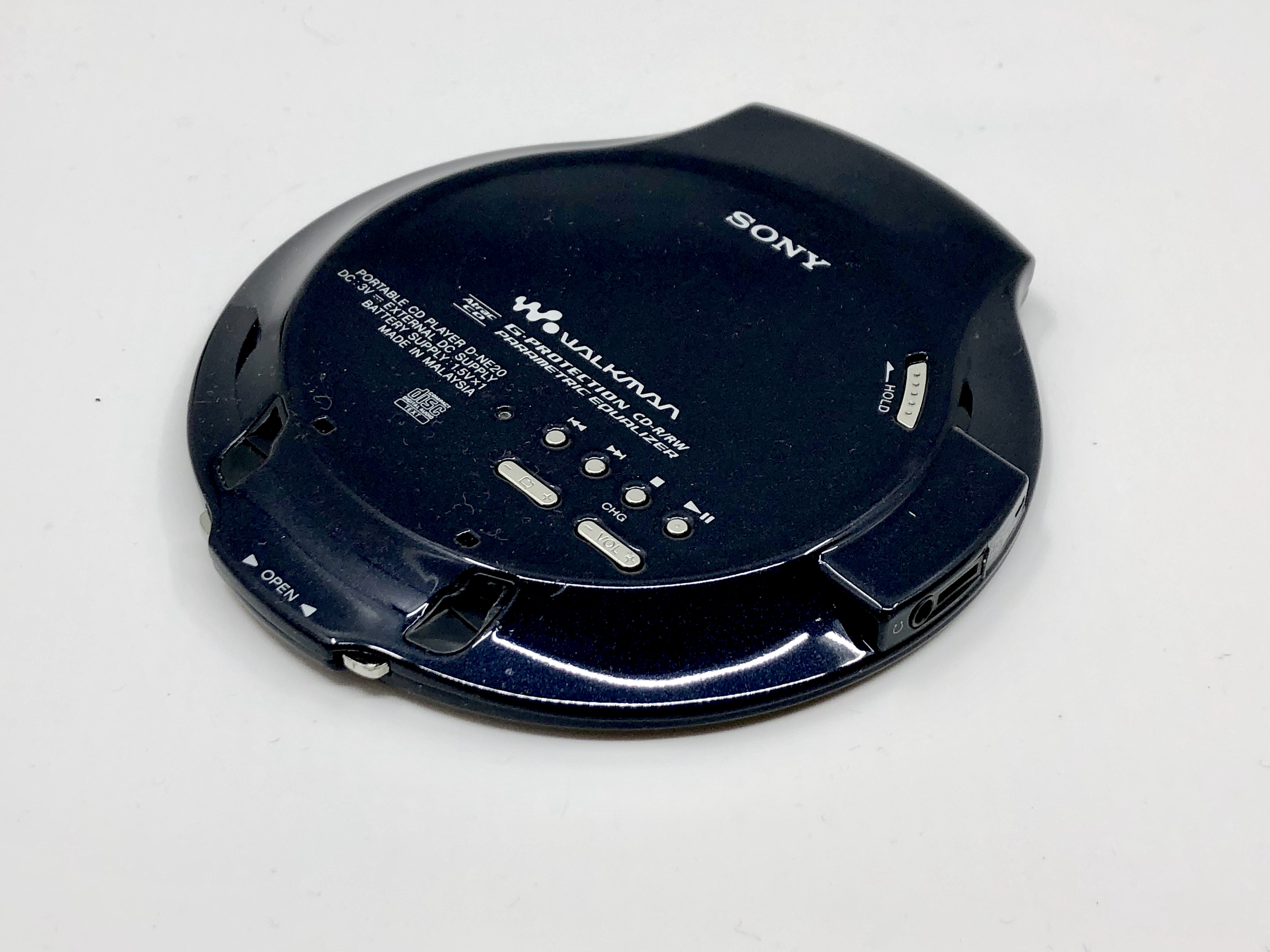 Sony CD Walkman D-NE20 Dark Blue Portable CD Player