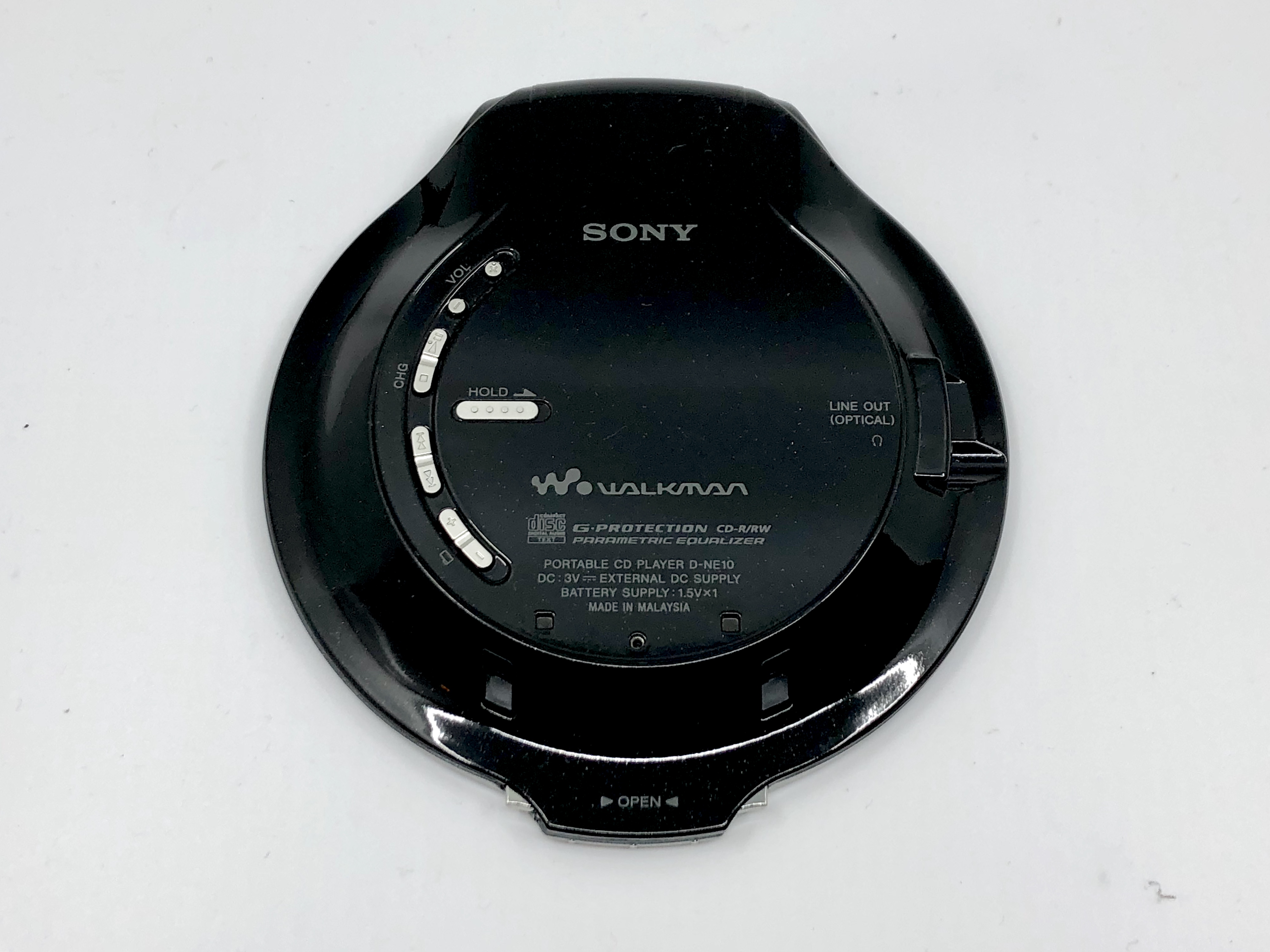 Sony CD Walkman D-NE10 Black Portable CD Player