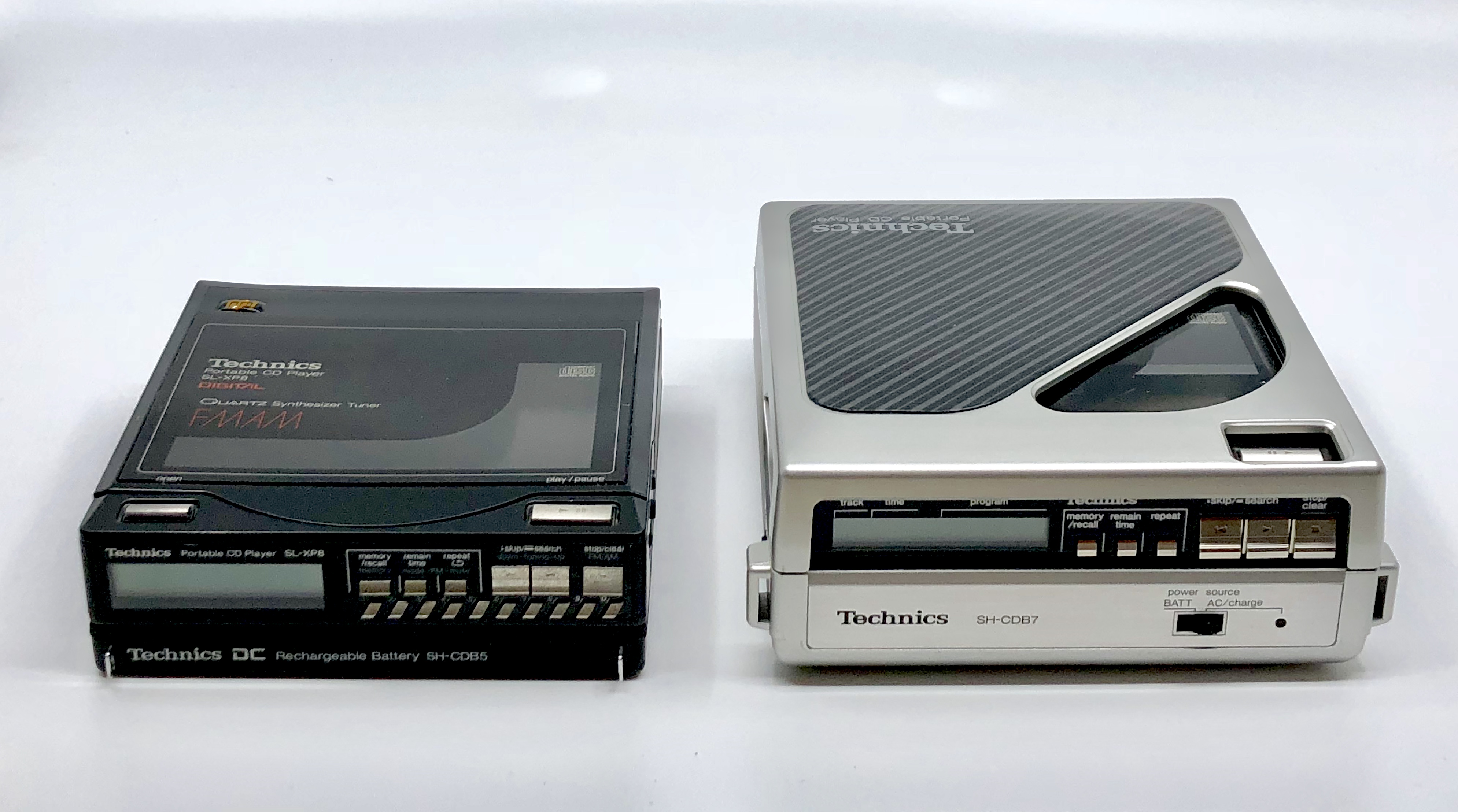 Technics SL-XP7, SL-XP8 Comparison