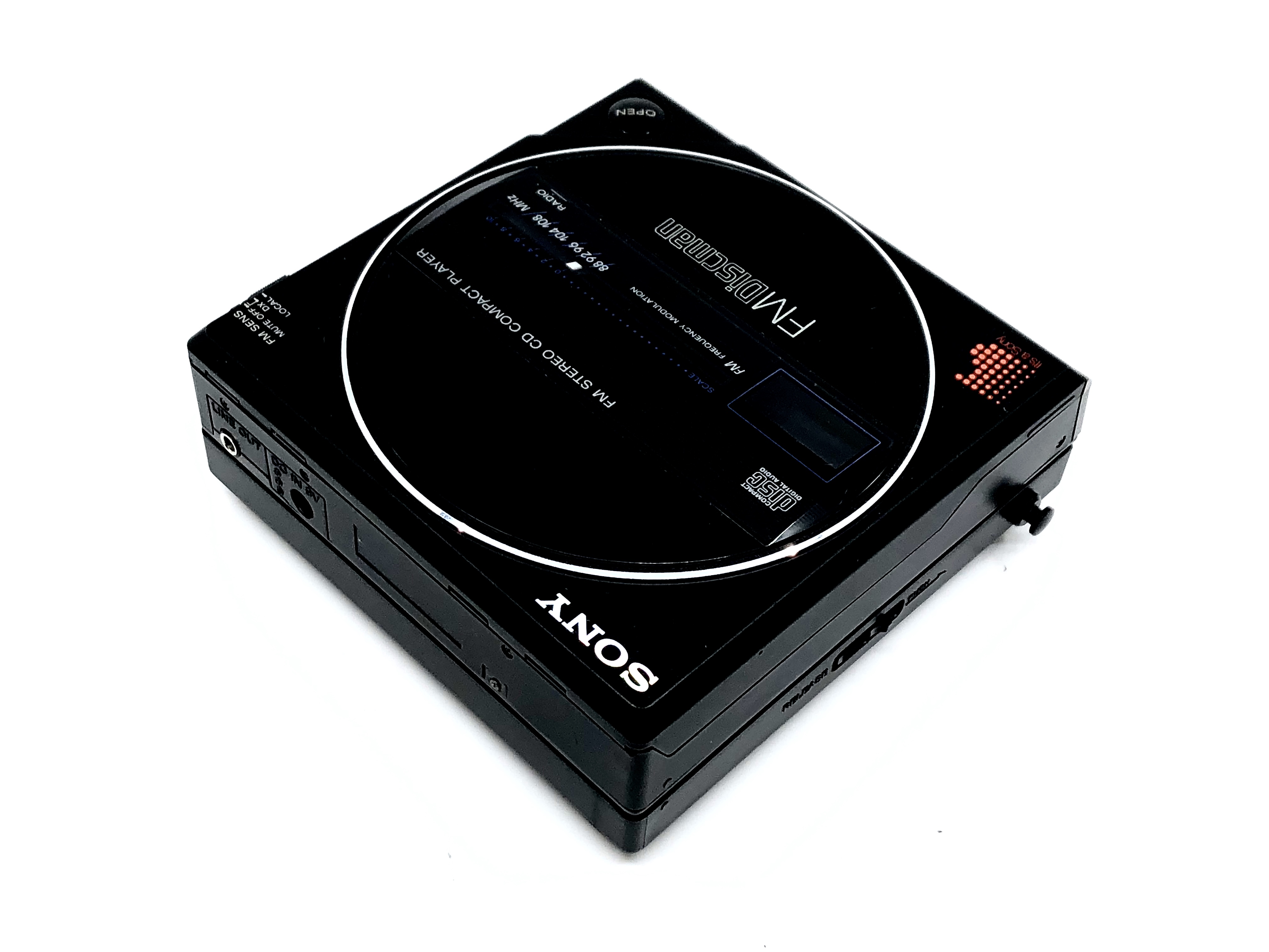 Sony Discman D-55 Portable CD Player with Stereo FM