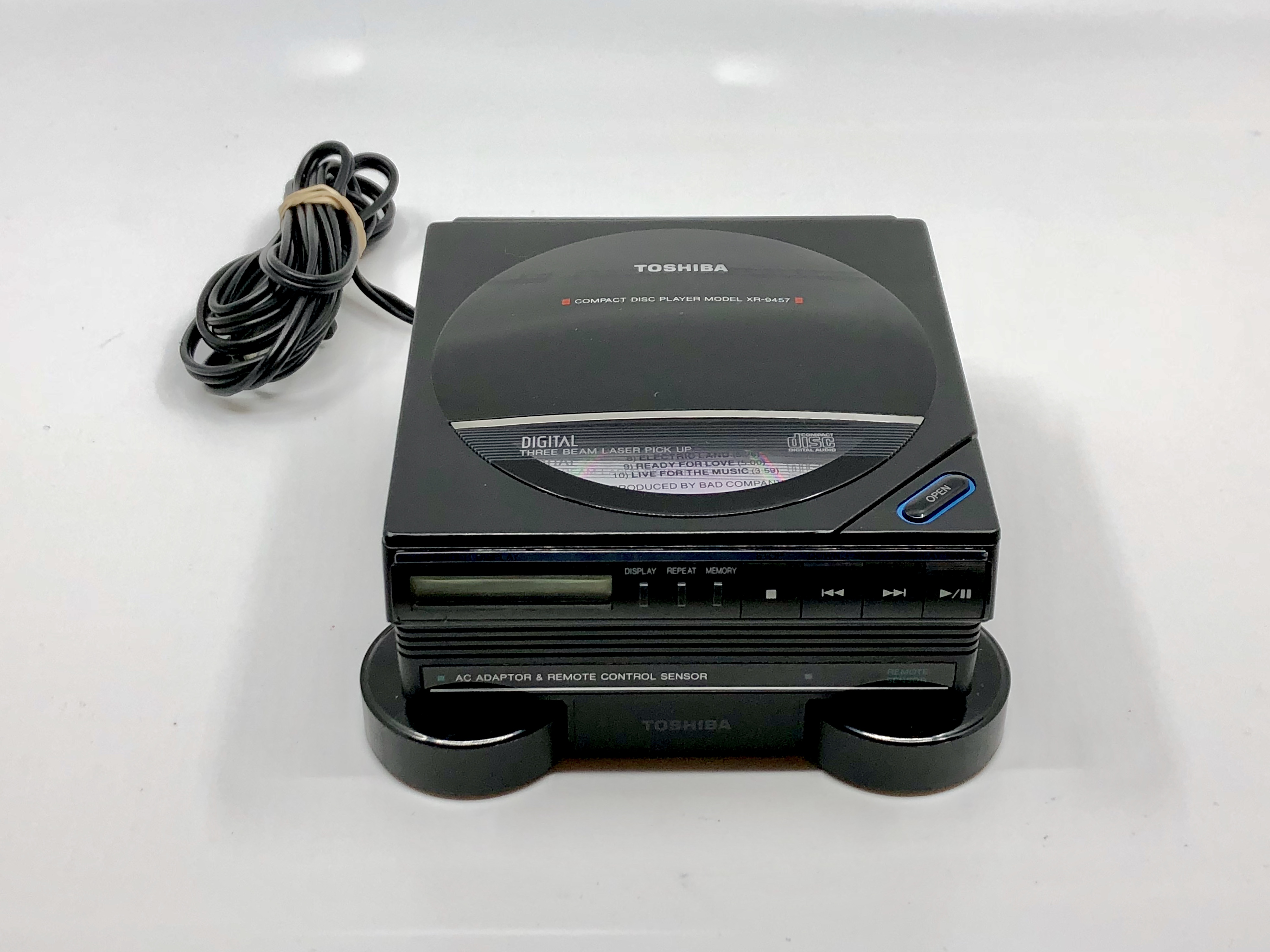 Toshiba XR-9457 (XR-P20) Portable CD Player