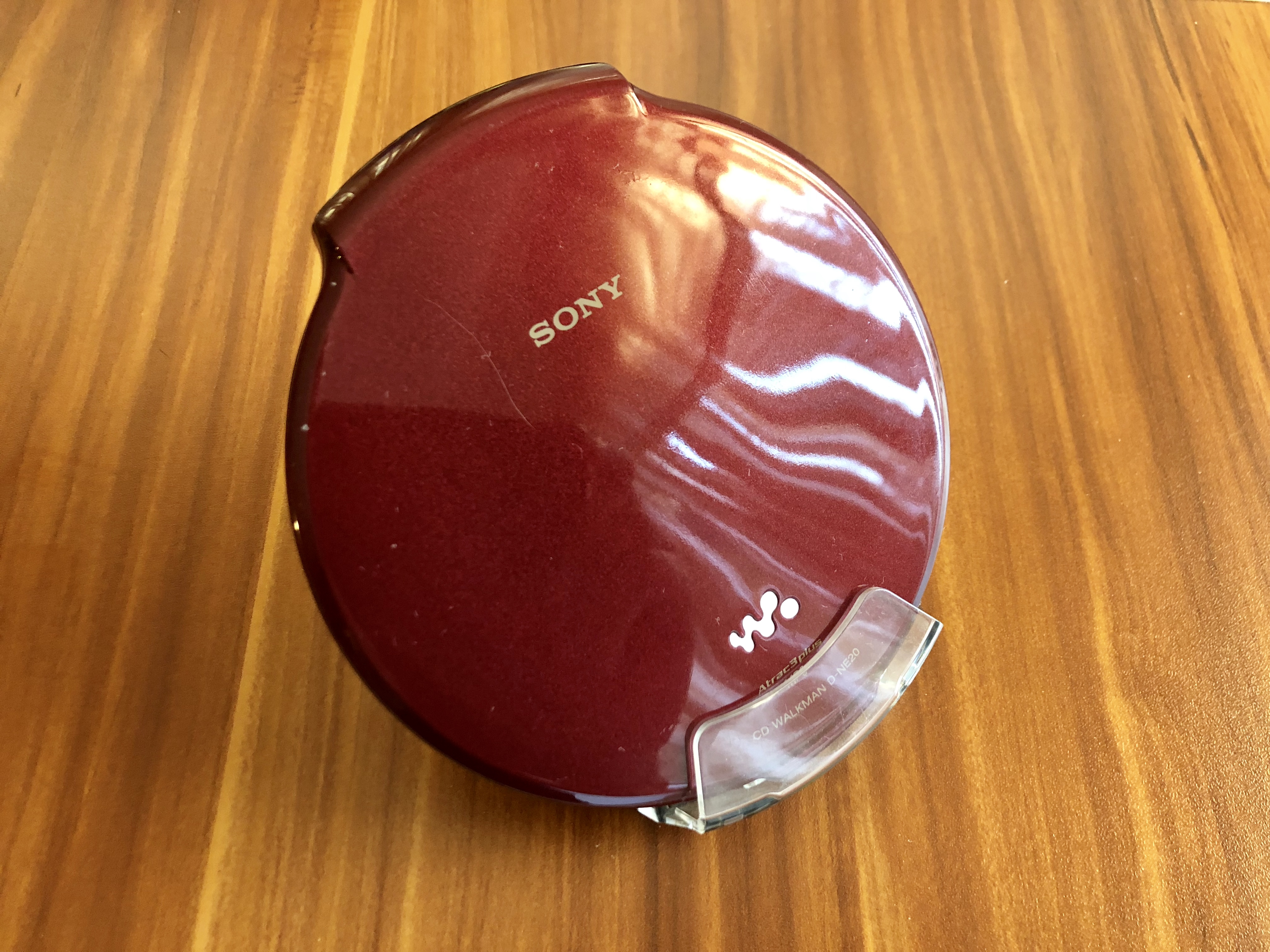 Sony CD Walkman D-NE20 Red