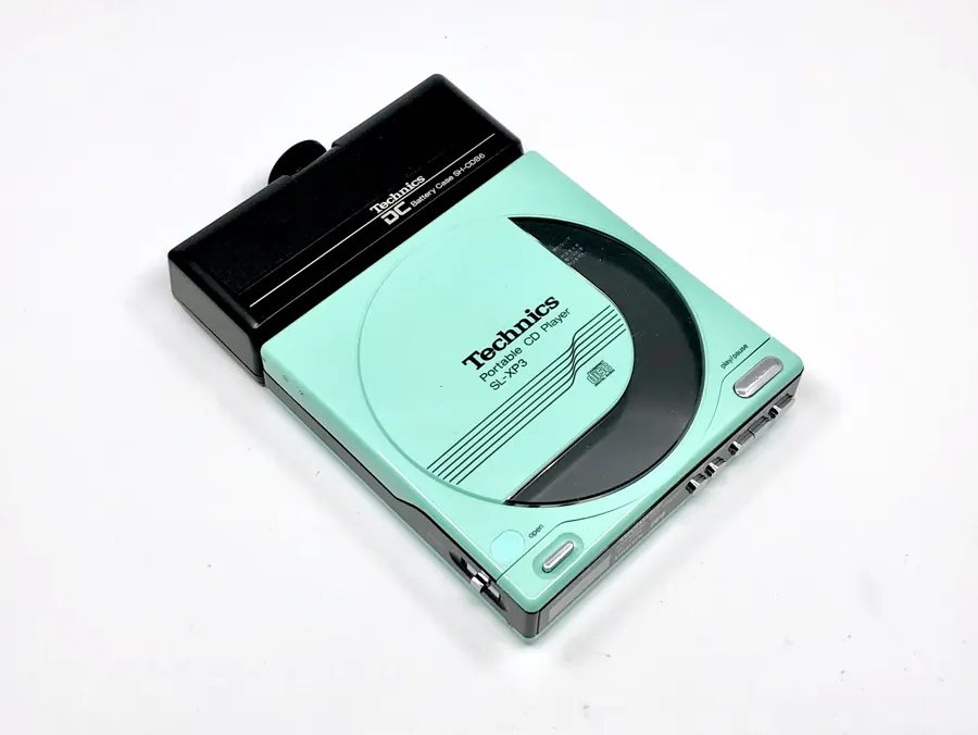 Technics SL-XP3 Blue Portable CD Player
